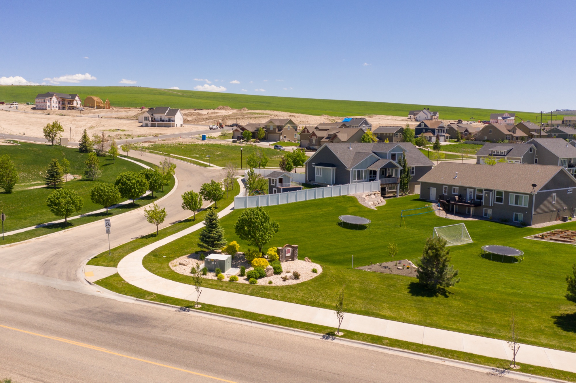 Hawks Landing, Ammon ID — finishing detail