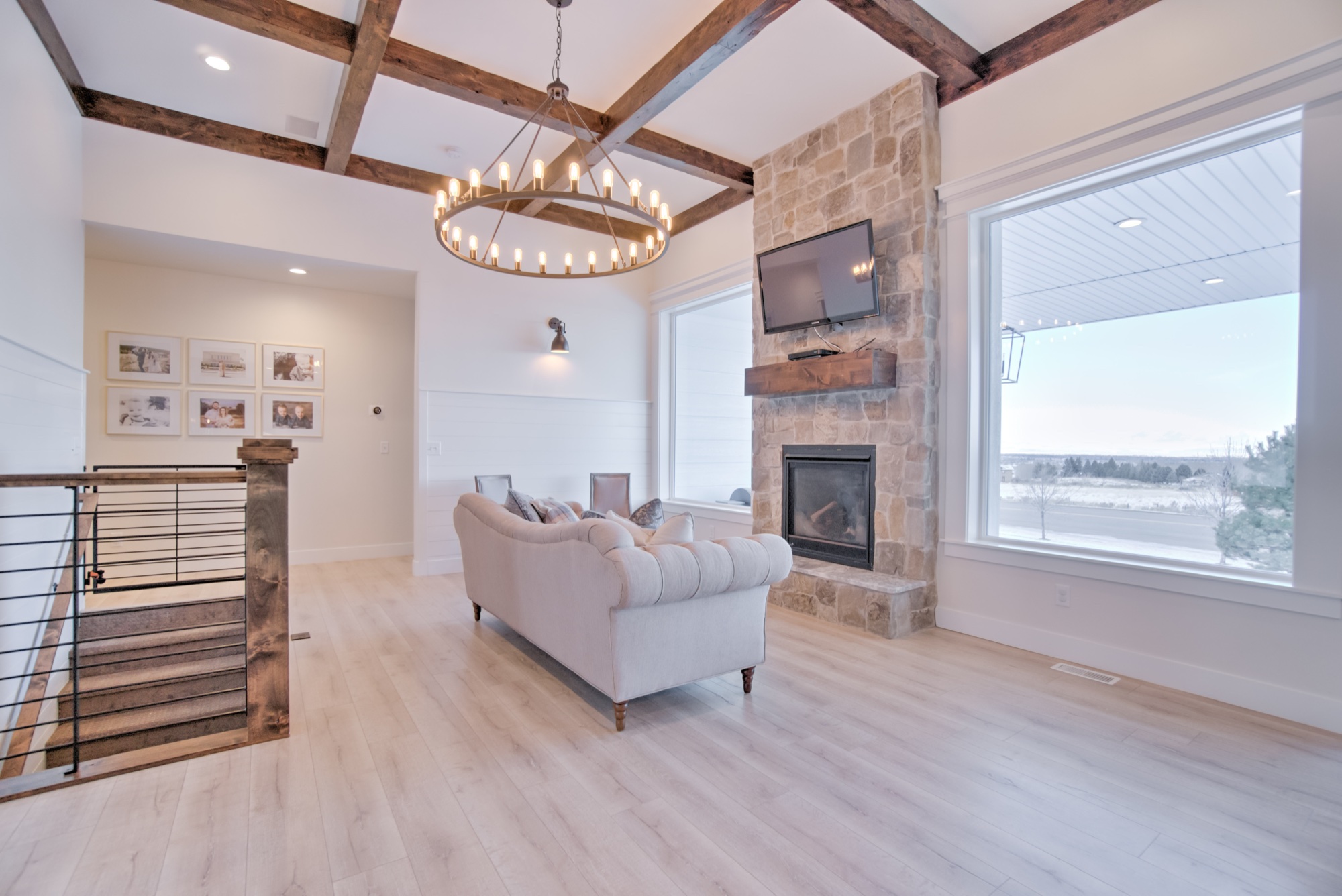 High Country, Island Park ID — great room