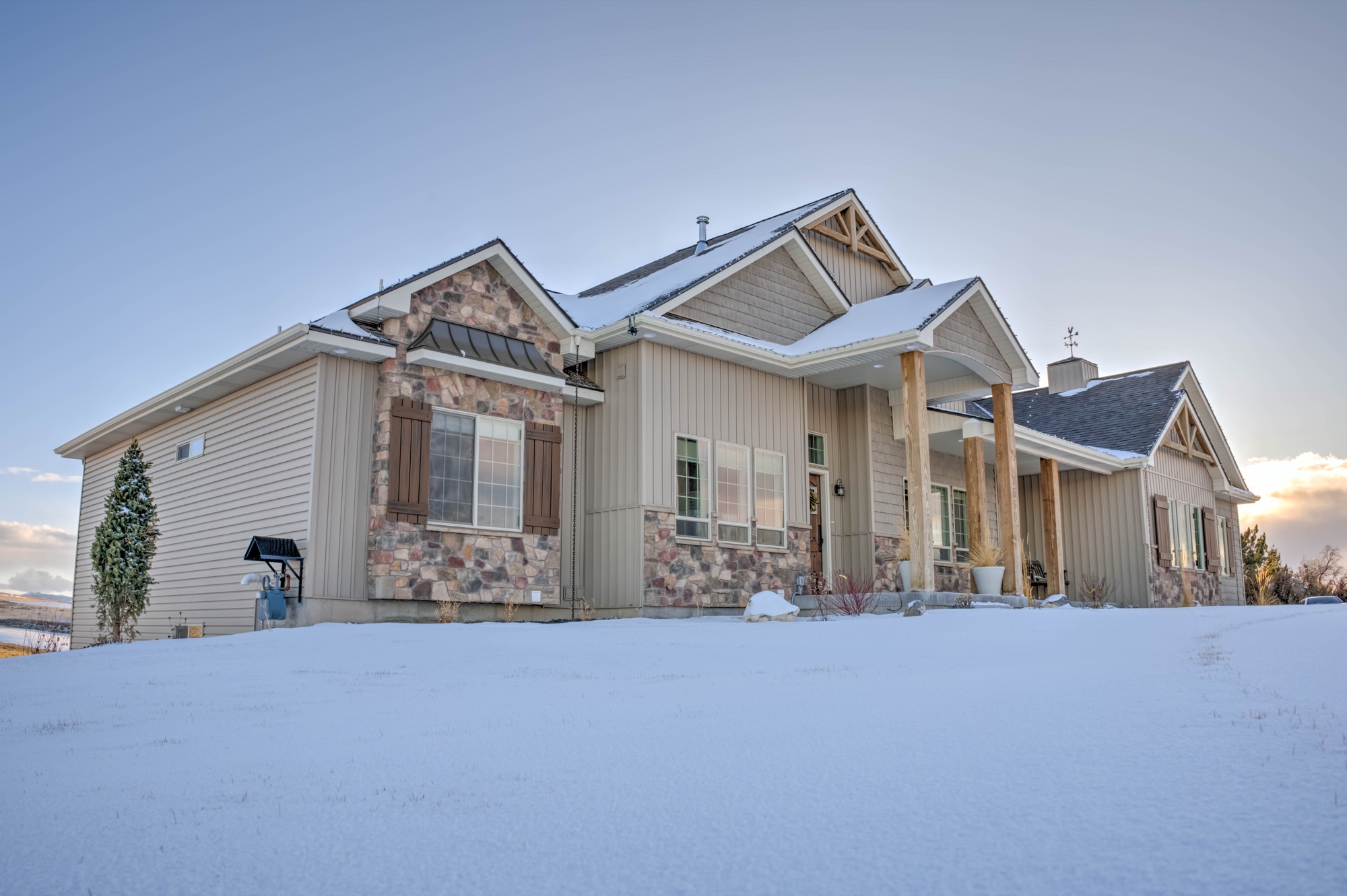 Hilltop Manor, Idaho Falls ID — finishing detail