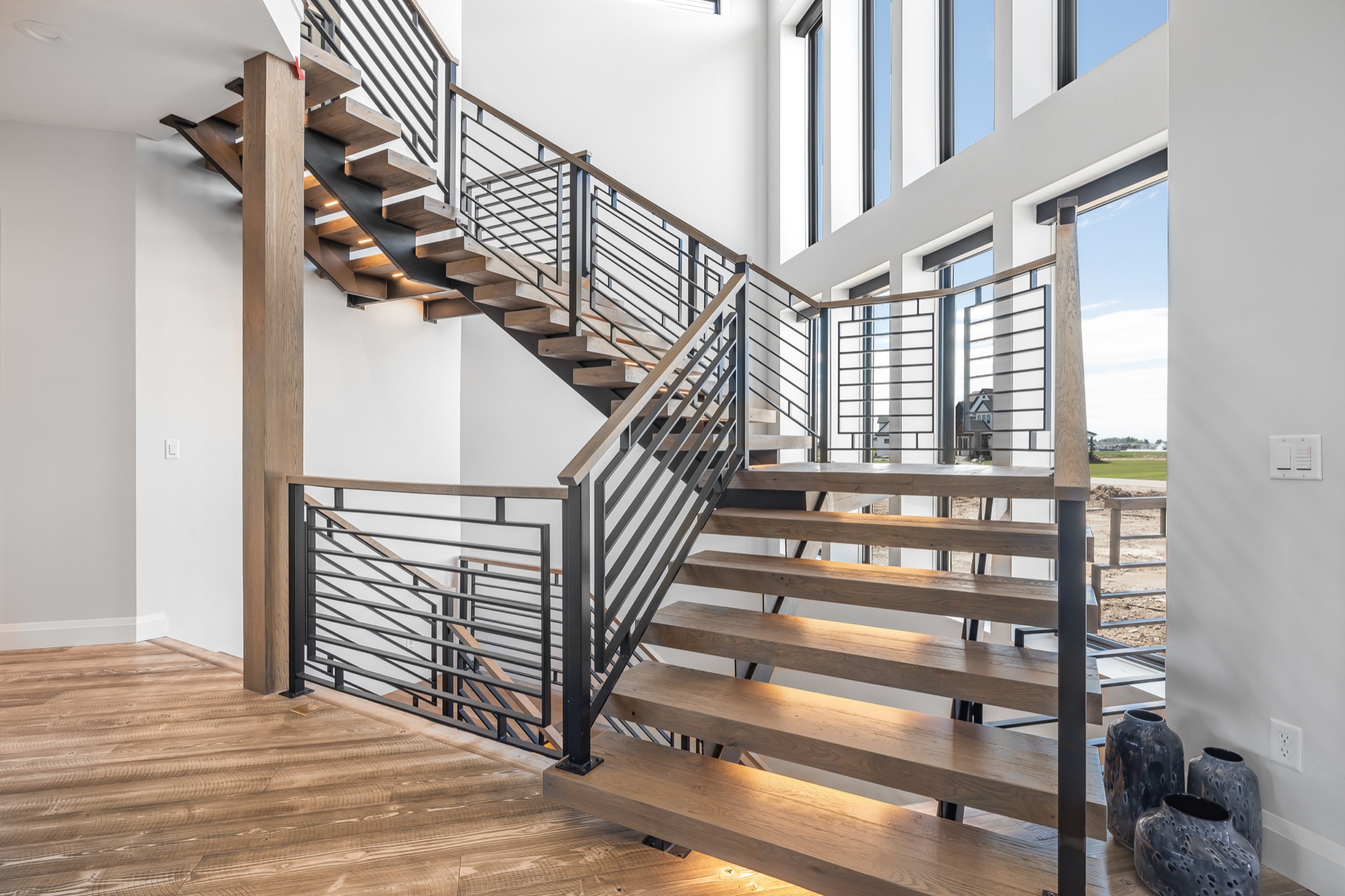 The Peterson Residence, Shelley ID — interior view