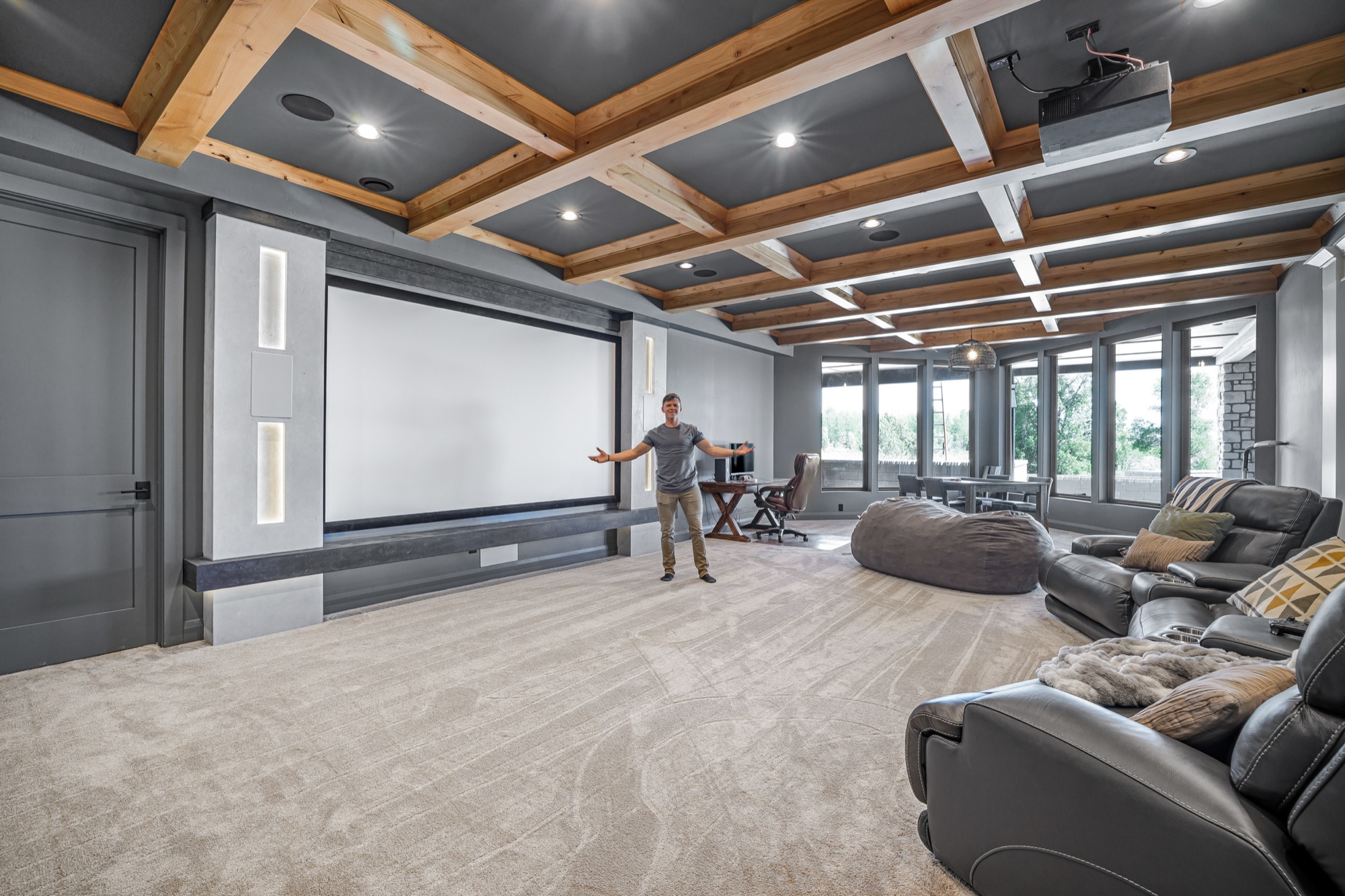 The Peterson Residence, Shelley ID — great room