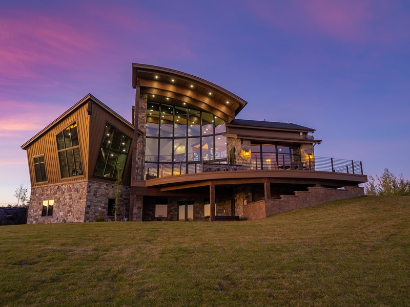 Island Park Idaho custom luxury home